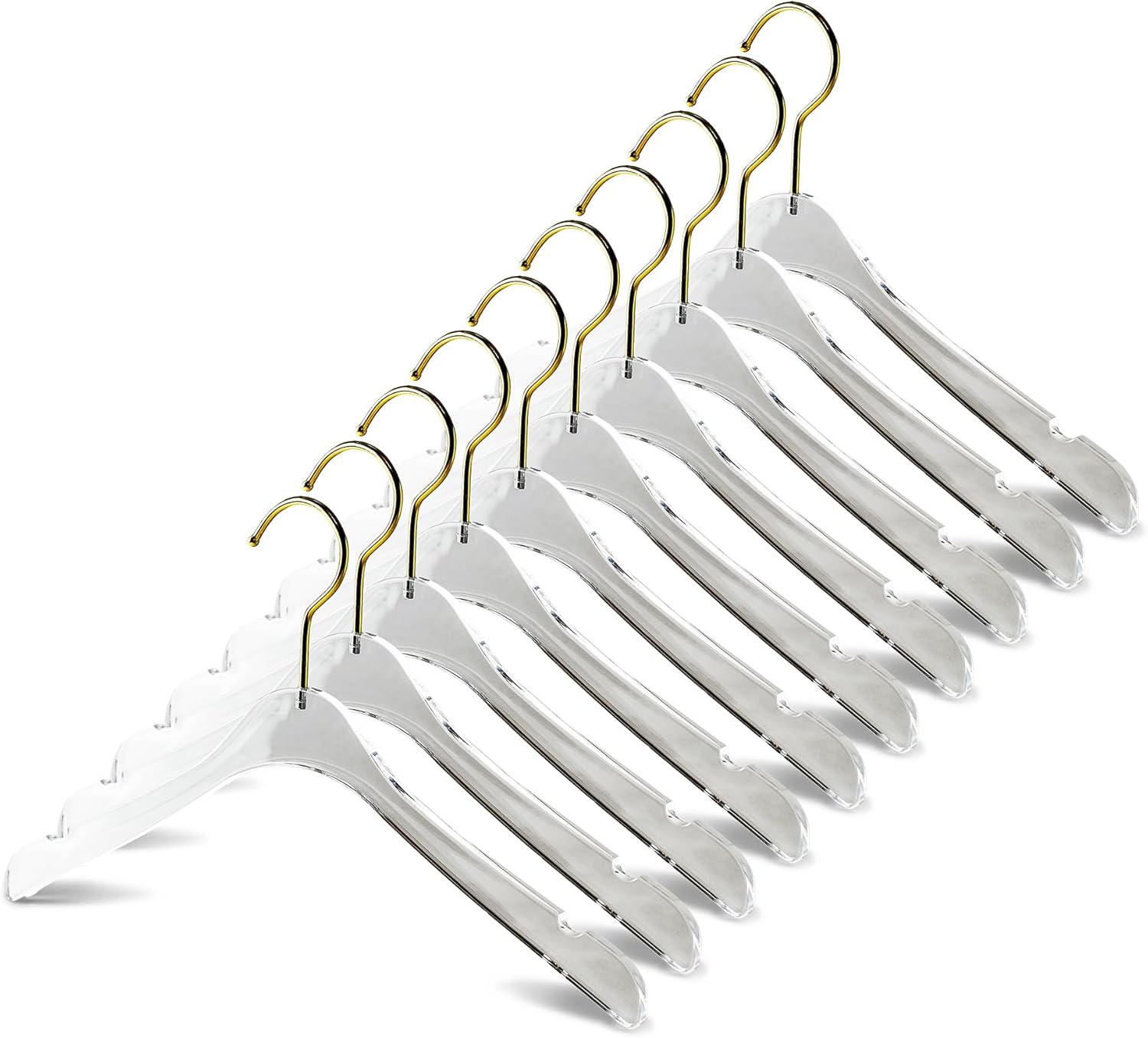 Premium Quality Acrylic Hangers |10 Pack